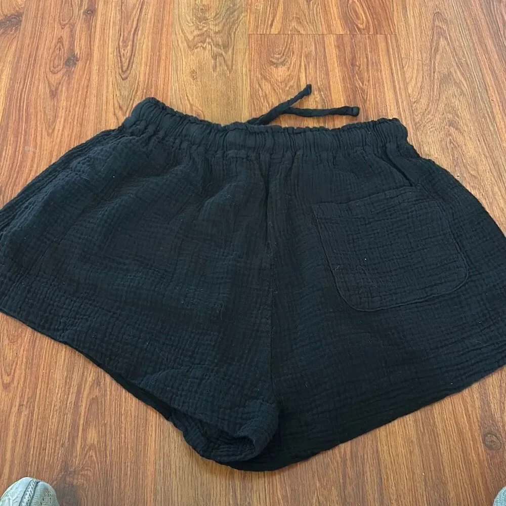 Stillwater Barcelona blackgaze drawstring short size L